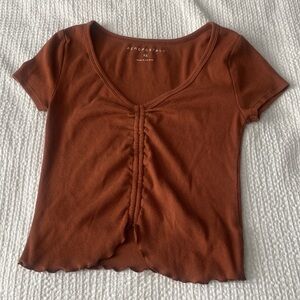 Aeropostale Women's Rust Top